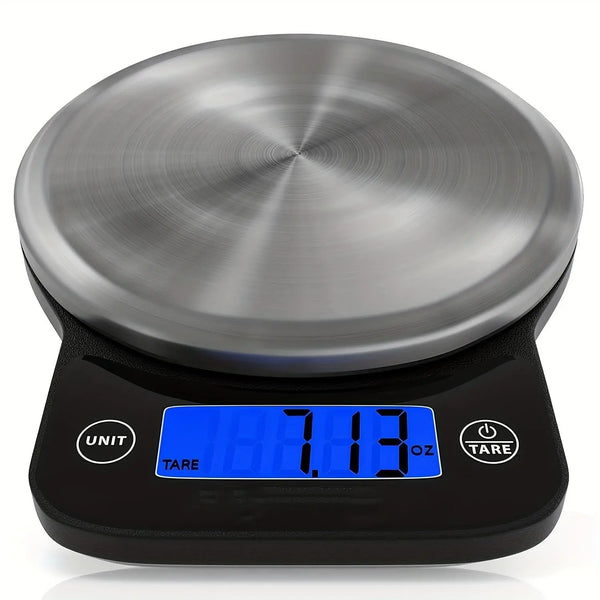 Digital Kitchen Scale (1 Piece), Highly Accurate Multifunction Food Scale, Measuring Utensils